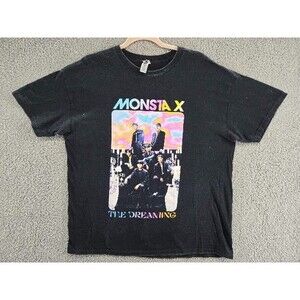 Monsta X Shirt Mens XL No Limit US Tour 2022 The Dreaming Kpop Boy Band